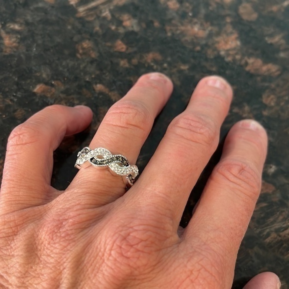 Silver plated ring - Picture 4 of 4